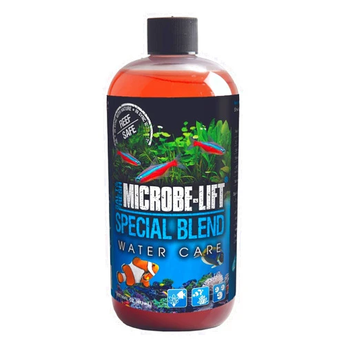 MICROBE-LIFT SBH16 Special Blend Aquarium and Fish Tank Cleaner for Freshwater and Saltwater, 16 Ounces