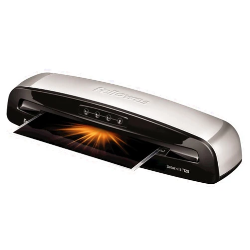 Fellowes Saturn 3i 125 Thermal Laminator Machine for Home or Office with Pouch Starter Kit, 12.5 inch, Fast Warm-Up, Jam-Free Design (5736601)