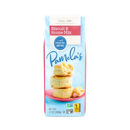 Pamela's Products Gluten Free Biscuit and Scone Mix, 13 Ounce
