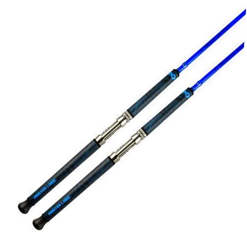 MASTER LOGIC Catfish Fishing Rod, 1 Piece 7’Glow with Black Light Monster Catfishing Casting Rods Medium