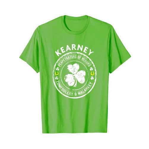 Sukun Kearney Family Name Gifts Kearney Irish Family Name T-Shirt