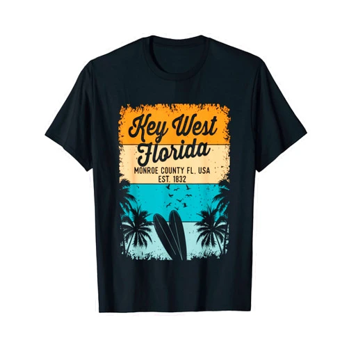The Florida Keys By Design Tee Company Key West Florida Keys FL Souvenirs Gifts T-Shirt