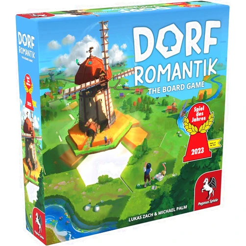 Pegasus Spiele Dorfromantik - Board Game US Edition Spiele des Jahres 2023 Winner