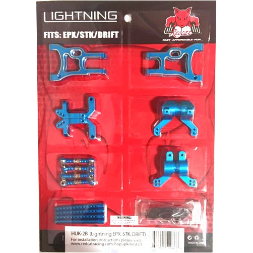 Redcat Racing Lightning EPX/STK/Drift Hop Up Kit, Blue, HUK-2B