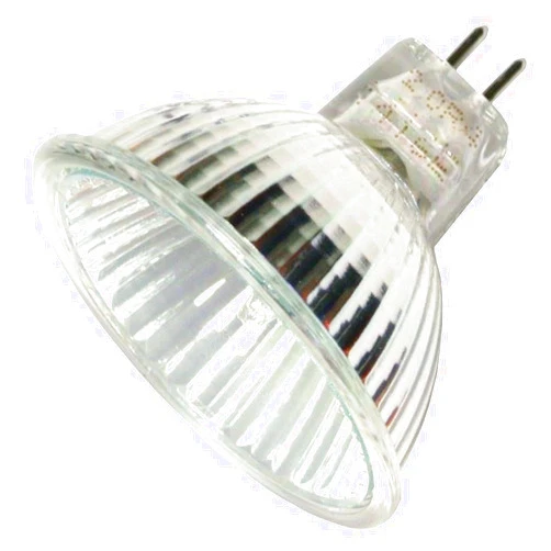 Halco Lighting Technologies MR16EYC/L/AL T8U2FR12/850/DIR/LED 70761 75W MR16 FL LNS 12V GU5.3 Prism Halogen Bulbs