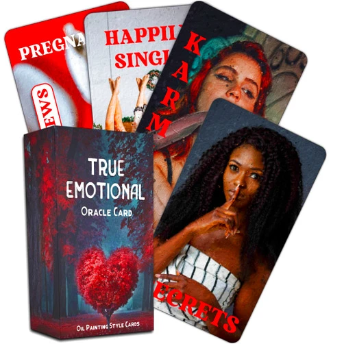 GZXINKE Twin Flame Love Oracle Cards, Soulmate Oracle Deck, Karmic Situation for Love Relationships Oracle Cards for Beginners, Will Get to The True of Any Situationship