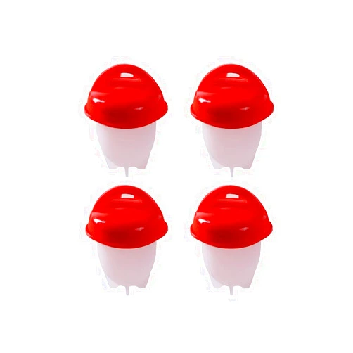 WolfuM Egg Crafter Cooking Pods,Egg Crafter Cooking Pods for Perfectly Shaped Eggs,Perfect Shape Eggs, Egg Molds, Egg Cooking Accessories, Kitchen Gadgets (Color : 4pcs)