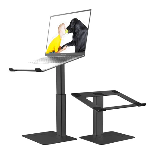 VECOFO Laptop Stand for Desk, Ergonomic Aluminum Laptop Stand Adjustable Height from 7-15