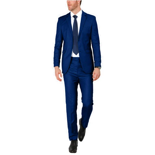 WEEN CHARM Men's Suits Slim Fit 2 Piece Two Button Blazer Wedding Prom Tuxedo Single Breasted Jacket Pants Set