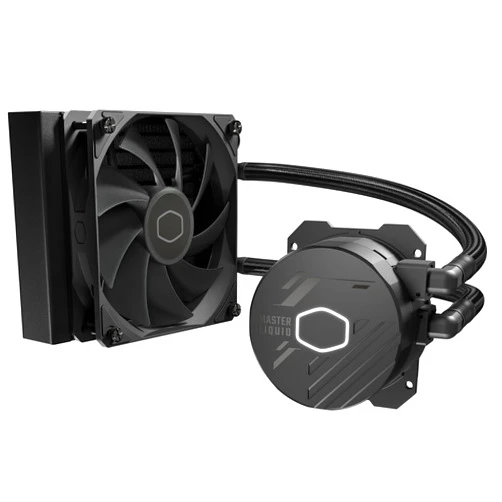 Cooler Master 120L Core Close-Loop AIO Liquid Cooler, R7|i5 Gen S Dual Chamber Pump, 120mm PWM, 120mm Radiator, White Lighting, AMD Ryzen AM5|4, Intel LGA 1851|1700 Platform