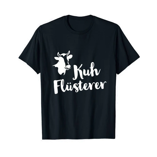 Landwirt Kühe Statement Bauernhof Urlaub Cow Whisperer | Sayings Cow Farmer Nature T-Shirt