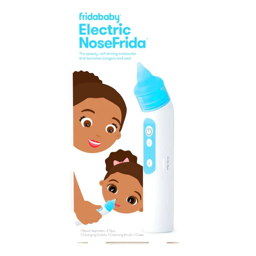 FridaBaby Electric NoseFrida | USB Rechargeable Nasal Aspirator with Different Levels of Suction by Frida Baby