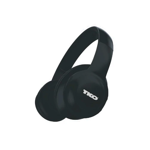 Lifeware TKO Wireless Headphones with Compact Folding Design - Over-Ear Headphones with High Bass, AUX Port, SD Card, Noise-Cancelling, 8Hrs Playtime (Black)