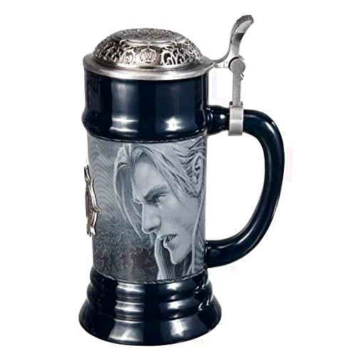 Blizzard Entertainment Blizzard Official World Of Warcraft: Battle For Azeroth Stein, Ceramic, Stein, Mug, 22 Oz