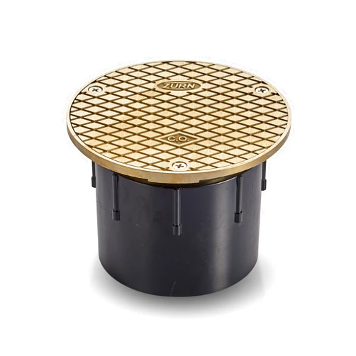 Zurn CO2450-AB3, Adjustable Floor Cleanout, 3 Inch ABS Hub Connection