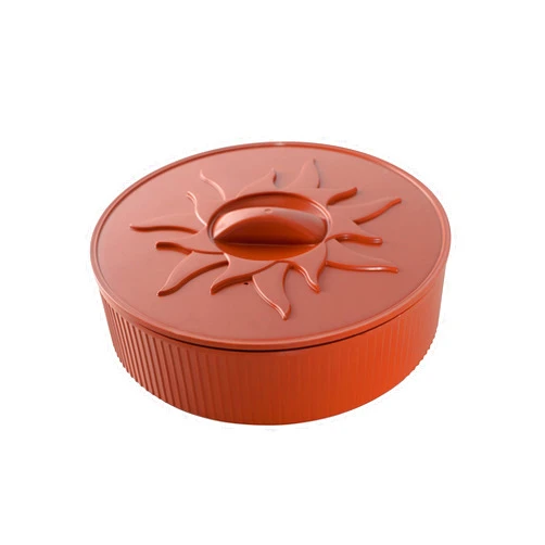 Nordic Ware Microwave Tortilla and Pancake Warmer, 10-Inch,Orange
