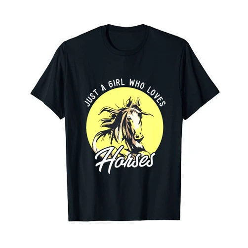 Reitausrüstung I Geschenke für Pferdeliebhaber Nur ein Girlchen das Pferde liebe I Reiten I Sweet Horses T-Shirt