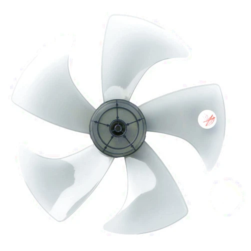 CHICTRY Plastic Fan Blade Replacement Leaves with Nut Cover for Household Standing Pedestal Fan Table Fanner General Accessories Grey 5 Leaves 14 Inch