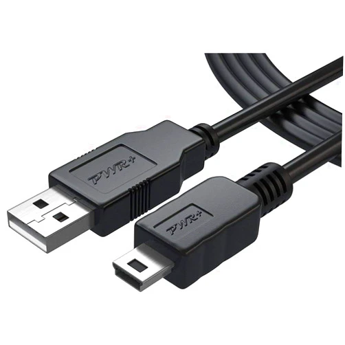 Pwr+ 6 Ft USB-Cable for Garmin-GPS-Navigator-Nuvi 50lm 2555lmt 2595lmt 40lm 1300 255w 1450 1350 1490 500 205w 200 205 350 750; Garmin 500 800 200 Gpsmap 62s Navigon 2100 Streetpilot C330 Zumo 551