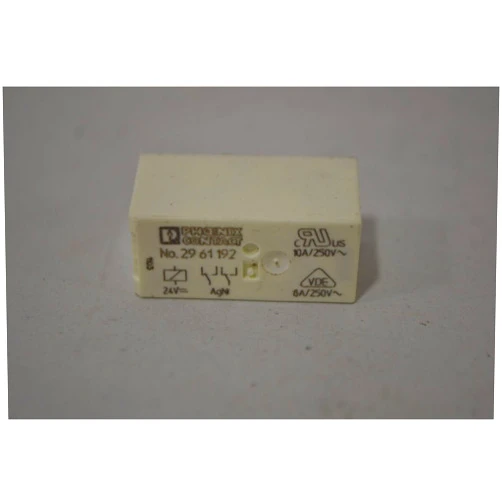PHOENIX VITAL LIFE PHOENIX CONTACT 2961192 RELAY, POWER, DPDT, 24VDC, 8A, SOCKET