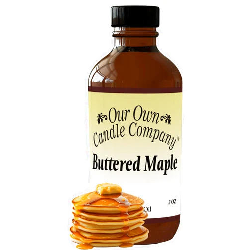 Our Own Candle Company - Buttered Maple Scented, Premium Grade Home Fragrance Oil for Diffusers (2oz)
