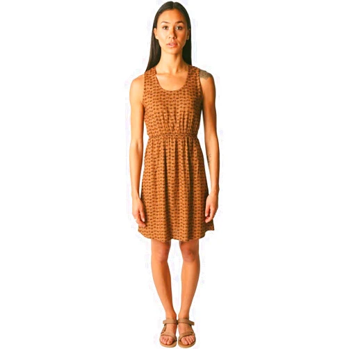 KAVU Simone Sleeveless V Neck Dress with Pockets