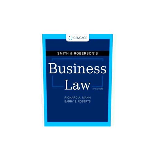 Richard Mann,Barry Roberts Smith & Roberson's Business Law