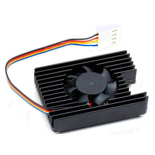 Waveshare Dedicated All-in-One 3007 Cooling Fan for Raspberry Pi Compute Module 4 (CM4),PWM Speed Adjustable Low Noise More Convenient, with Thermal Tapes