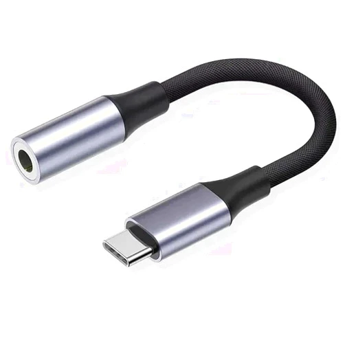 Jahobet USB C to 3.5mm Headphone Adapter - Apple iPhone 15 and iPad with USB Type C Port, Android Dongle Earphone Audio Aux Jack Adapter for iPhone 15Pro Max, Galaxy, Google Pixel Adaptor