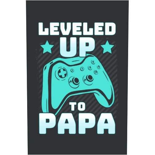 By Lucas C. Falls (Author) Leveled Up To Papa: Super cooles Geschenk für den werdender Vater - Tolle Geschenkidee mit Controller für Gamer und Zocker Väter, die Videospiele ... Seiten Gepunktet 6x9 in (15.24 x 22.86 cm) A5