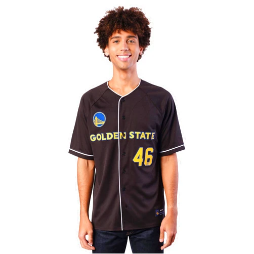 Ultra Game NBA Men's Mesh Button Down Baseball T-Shirt