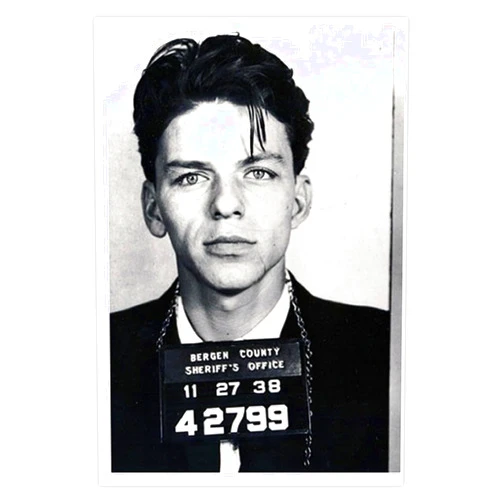 1080 Graphics Magnet Frank Sinatra Mug Shot Vertical Magnetic Vinyl Sticker Decal 5