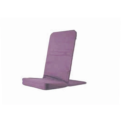 BACKJACK BJI Original BackJack-Made in The USA- Purple Cotton Fabric Lightweight Floor Seating Chair for Gaming, Families, Parents, Daycare, Back Support, Reading, Yoga, Meditation, Dorm, School