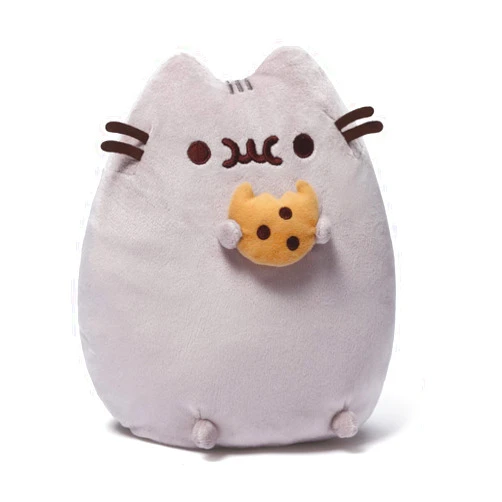GUND Pusheen Snackables Cookie Plush Stuffed Animal Cat, 9.5