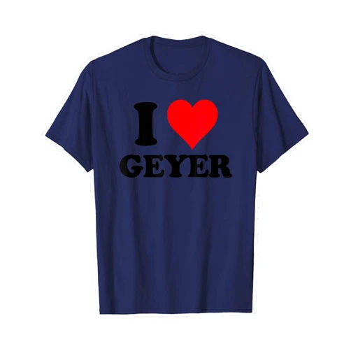 Deutschland Cities Towns Merch Tees And Stuff I Heart Geyer Germany Love German Souvenir Item T-Shirt