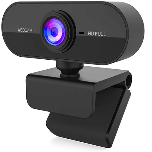 AUSHA® Webcam Full HD Web Camera,USB PC Computer Webcam with Microphone, Laptop Desktop Full HD Camera Video Webcam 110 Degree Widescreen,Pro Streaming Webcam for Recording,Calling,Conferencing,Gaming