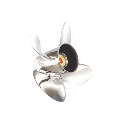 SOLAS Hr Titan 4-Blade Prop, Pressed Rubber Hub/Ss, 13 Dia X 17, Rh