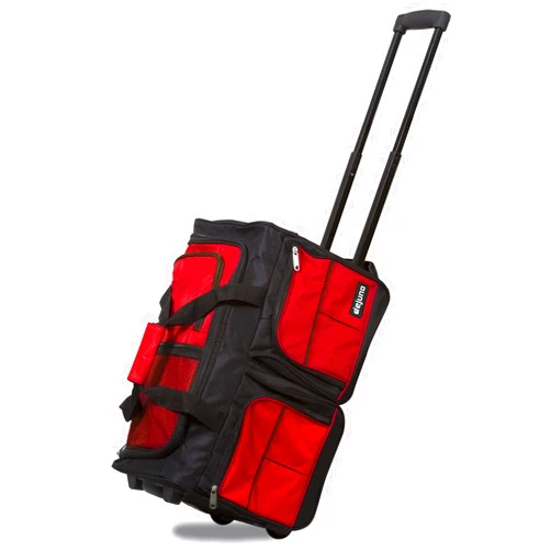 Dejuno 20-Inch Carry-on Rolling Duffle Bag, Red, One Size