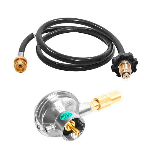 AJinTeby Grill Regulator Replacement Parts with 5FT Propane Adapter Hose Kits for Blackstone 17