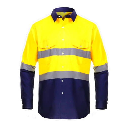 Just In Trend High Visibility Hi Vis Reflective Safety Work Shirts