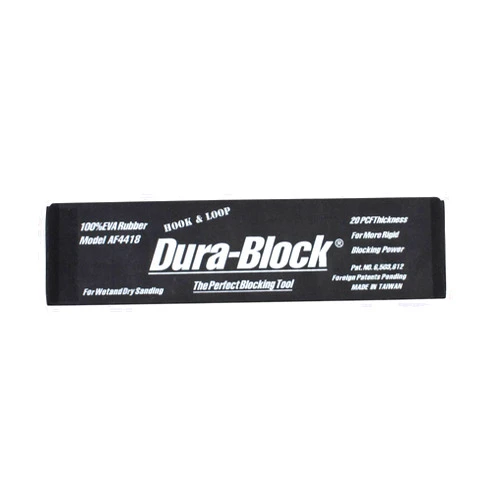 Dura-Block (AF4418) Hook & Loop Black 11