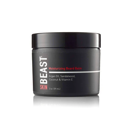 Tame the Beast - Beard Balm for Men - Moisturizing Leave-in Conditioner - Argan Oil, Sandalwood Oil, Vitamin E, Cocoa & Natural Oils of Jojoba, Eucalyptus, Coconut, Lavender, Cypress