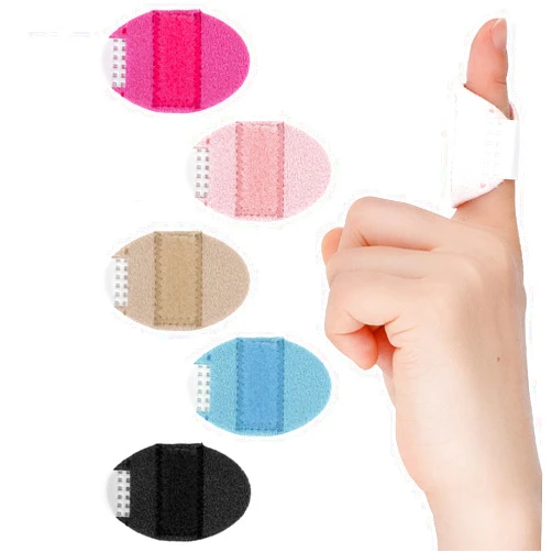 Jeffdad 5pcs Finger Splint, Adjustable Trigger Finger Splints Brace Kit, Finger Straightener for Fracture/Knuckle Immobilization/Arthritis, Fits Thumb/Middle Finger/Ring Finger/Index Finger/Little Fin