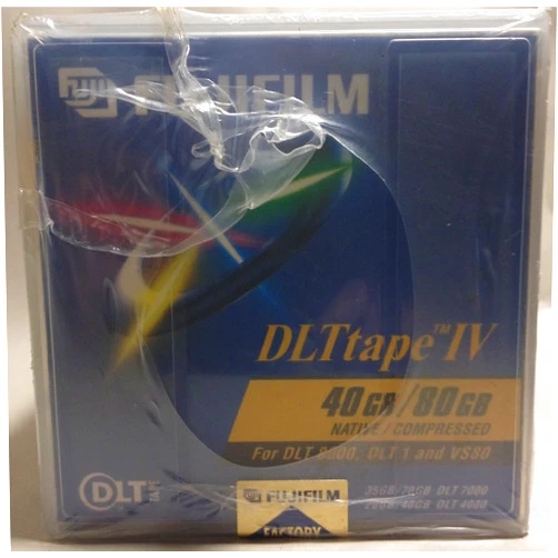 Fuji Film DLT tape IV Data Cartridge, Up to 40 GB Native or Up to 80 GB Compressed (tape storage) 5 pack factory sealed