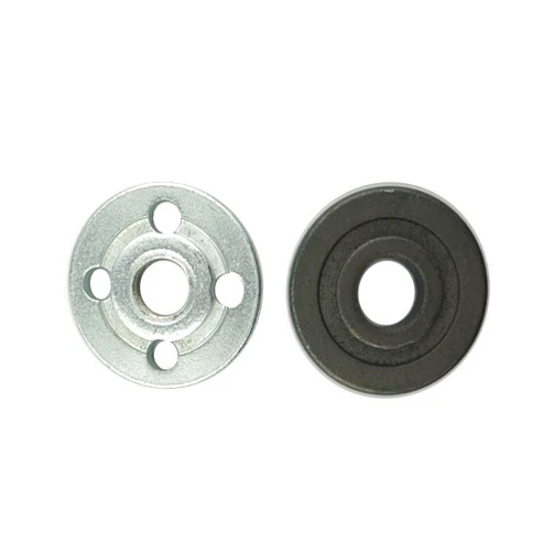 Oikabio 2pcs/Set M10 Angle Grinder Accessories Metal Angle Grinder Flange Lock Nut Plate Grinding Disc Fittings for 9523