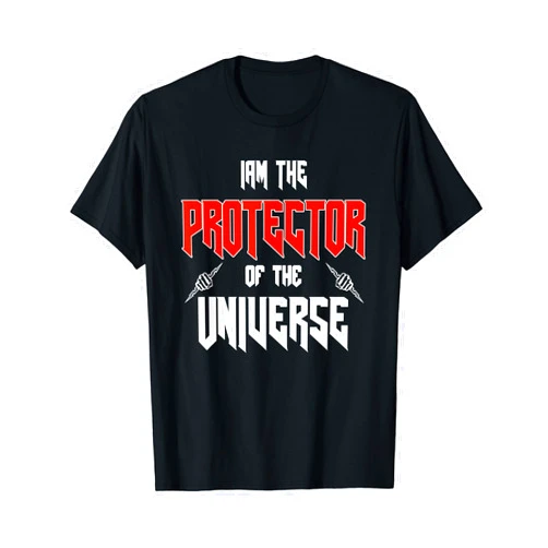 Ich bin der Beschützer des Universums I am the Protector of the Universe Protector Dad T-Shirt