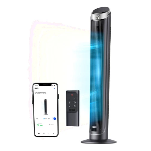 Dreo Smart Tower Fan for Bedroom, 26ft/s High-Speed 40