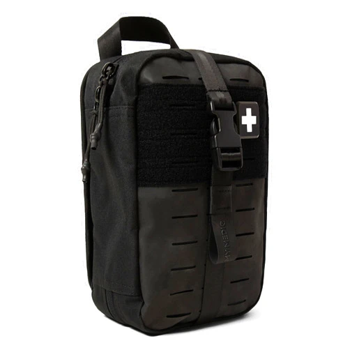 MY MEDIC MyFAK Standard Ifak First Aid Kit - 132 Life Saving Trauma and Medical Items - HSA&FSA Eligible Survival Kit for Camping or Your Car - Black