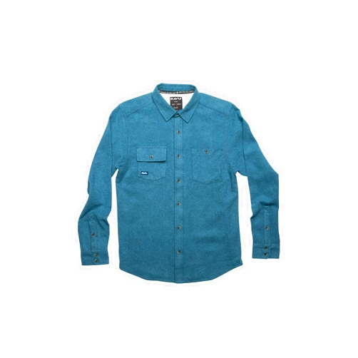 KAVU Langley Button Up Shirt l Casual Fit Long Sleeve Button Up Plaid