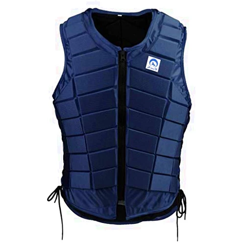 Generic EVA Padded Equestrian Protective Vest, Horse Riding Body Protector Safety Waistcoat - Comfortable and Lightweight